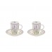 Tazzine Caffè Lavanda set 2 Pezzi