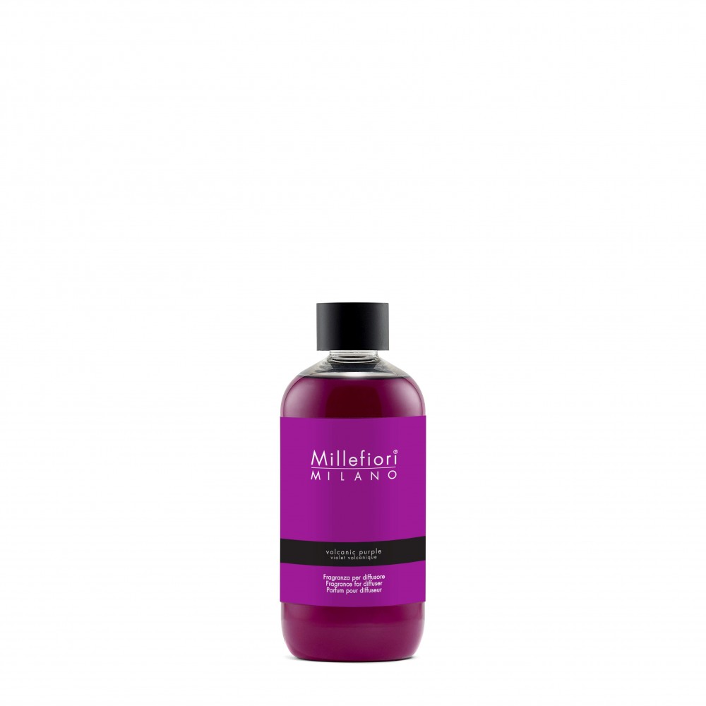 M2 Regali - Ricarica profumo per ambienti 250ml Natural Volcanic Purple  Millefiori Milano