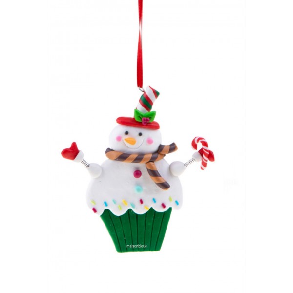 Pupazzo di Neve Cupcake