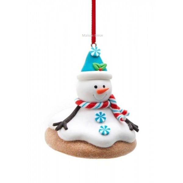Pupazzo di neve Cappello Celeste