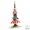 Albero natale Righe Scacchi Piccolo