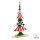Albero natale Righe Scacchi Piccolo
