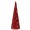 Albero Rosso perline e strass