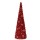 Albero Rosso perline e strass