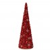 Albero Rosso perline e strass
