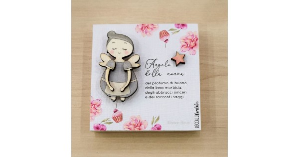 Mini puzzle 'Angelo custode' per bambini - 12 pezzi, in cartoncino