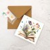 Biglietto Libro in Fiore