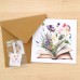 Biglietto Libro in Fiore