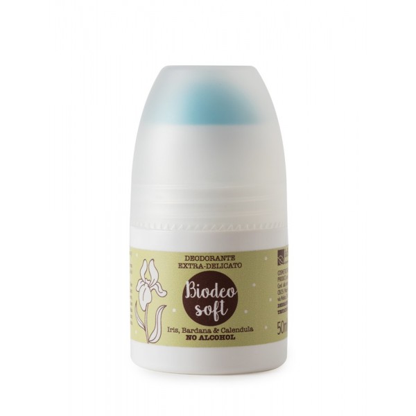 Deodorante Bio Soft Iris, Badana, Calendula 
