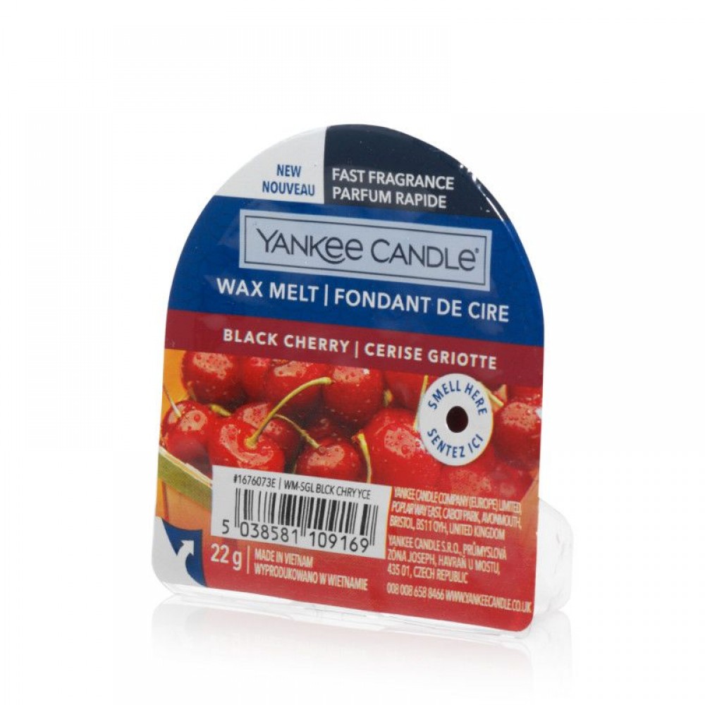 Black Cherry Cera da Fondere nuova confezione - Yankee Candle
