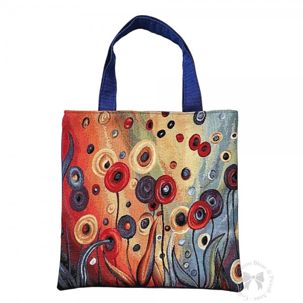 Borsa Fiori Stilizzati Borsa Fiori Stilizzati