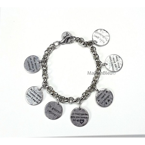 Bracciale Catena 7 frasi Mamma