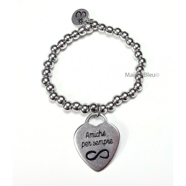 Bracciale elastico Amiche per Sempre