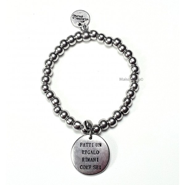 Bracciale Elastico "Rimani come sei" Bracciale Elastico "Rimani come sei"