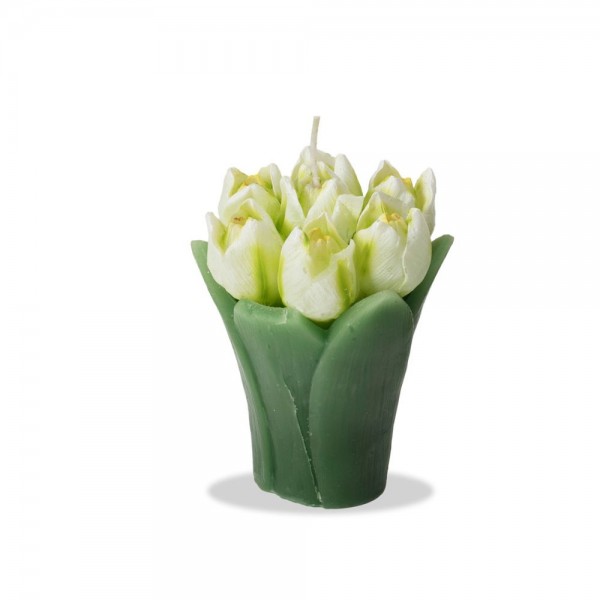 Candela Bouquet Tulipano Bianco