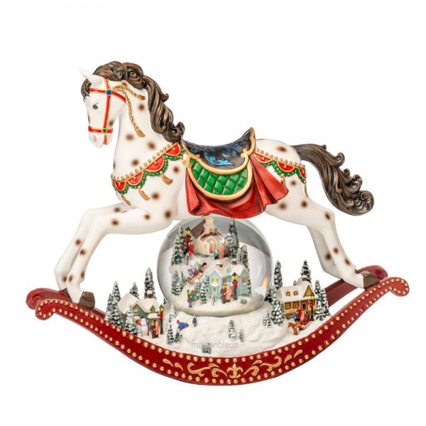 Carillon Cavallo a Dondolo con Luce e Movimento