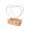 Contenitore Cuore Metallo Grande
