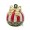 Contenitore Palla a Righe Christmas