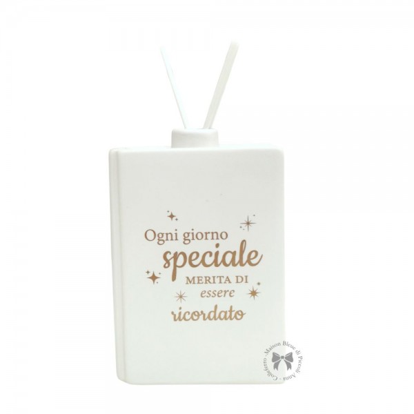 Libro Diffusore Bianco