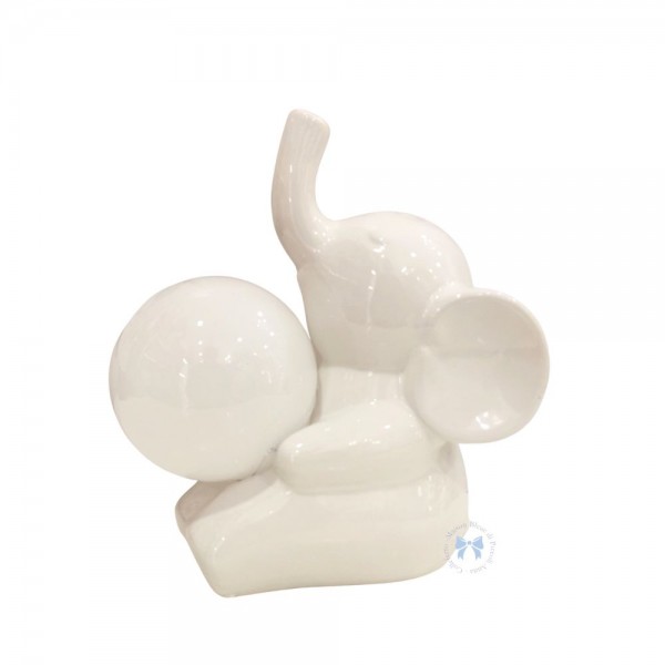 Elefantino Bianco Lampada Led