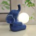 Elefantino Blu Lampada Led
