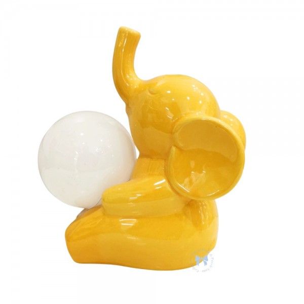 Elefantino Giallo Lampada Led
