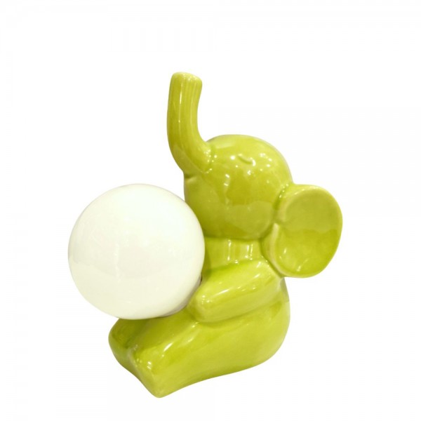 Elefantino Verde Lampada Led