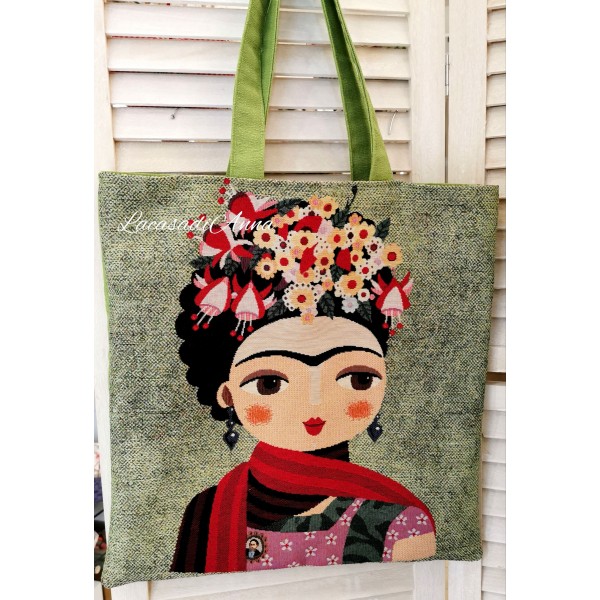 Borsa Frida con Fiori