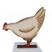Gallina Grande in Legno dipinta a mano