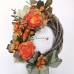 Ghirlanda Piccola Rose Arancio