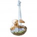 Cestino Con Conigli Ornamento