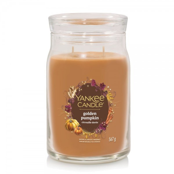 Golden Pumpkin Candela Grande