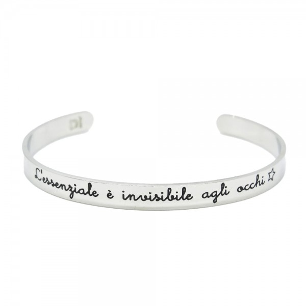 Bracciale “L’essenziale è invisibile agli occhi”