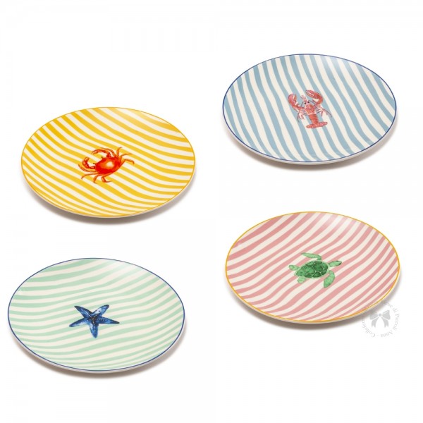Piattini Mare 4 pezzi Piattini Mare 4 pezzi
