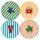 Set 4 Sottopiatti Perline