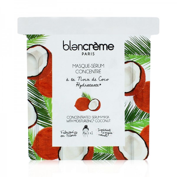 Maschera Viso in Tessuto al Cocco