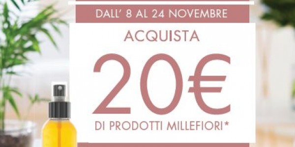 Promozione Millefiori Inverno 2019