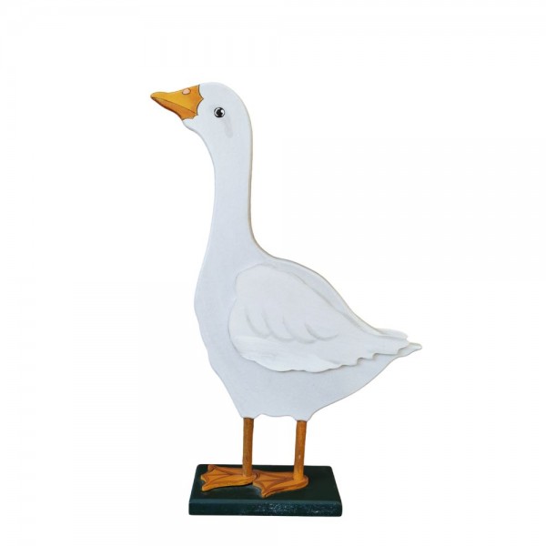 Oca di Legno Media Dipinta a Mano