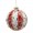 Palla di Natale Fasce di Vischio