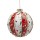 Palla di Natale Fasce di Vischio