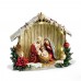 Presepe Colorato con Luci led