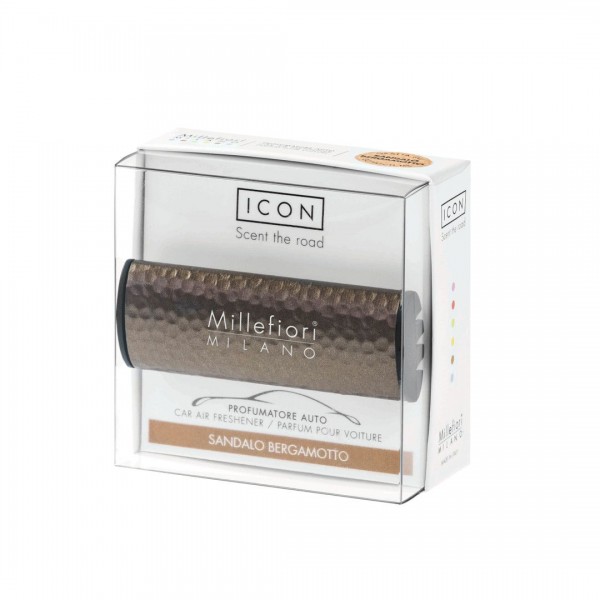 Profumo Auto HAMMERED METAL Sandalo e Bergamotto