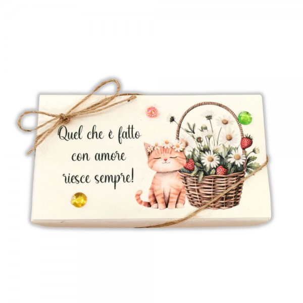 Saponetta Profumata Gatto