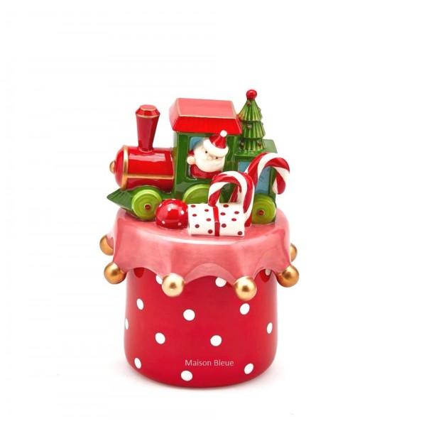 Scatola Trenino Babbo Natale