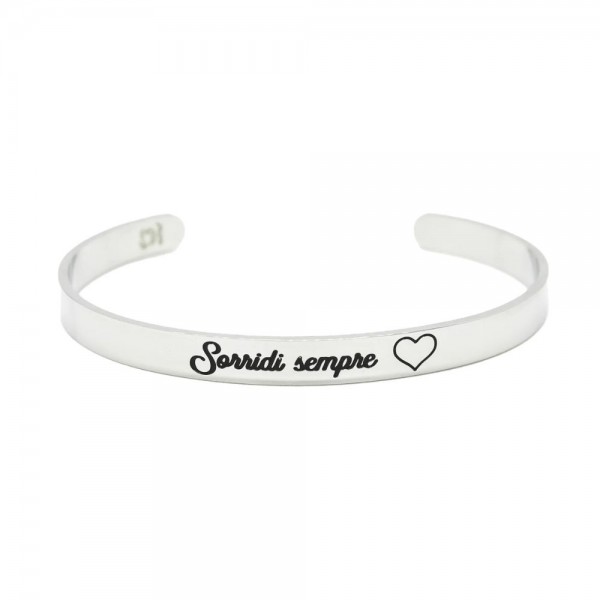 Bracciale “Sorridi sempre”