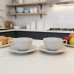 Tazza Colazione Maze Grigia