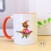 Tazza Mug Strega Colorata con Scopa