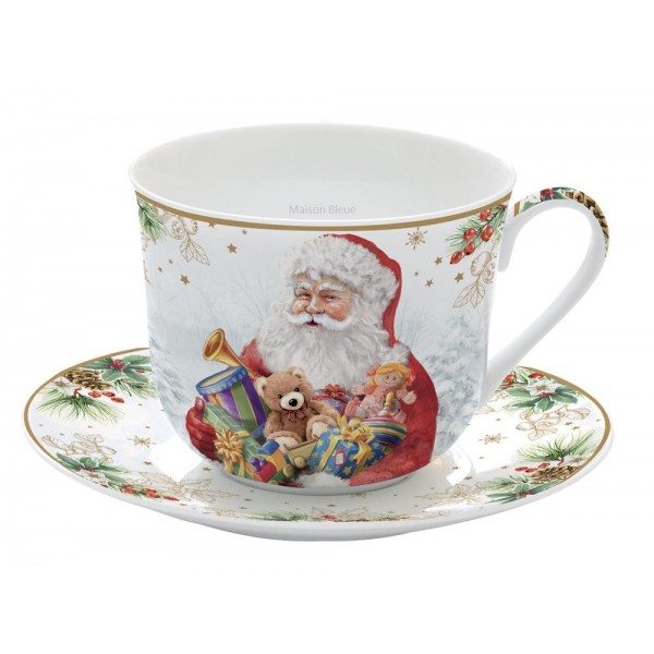 Tazza Colazione Babbo Natale