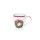 Tazza Mug Porcellana decoro Ghirlanda