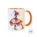 Tazza Mug Strega Colorata con Scopa
